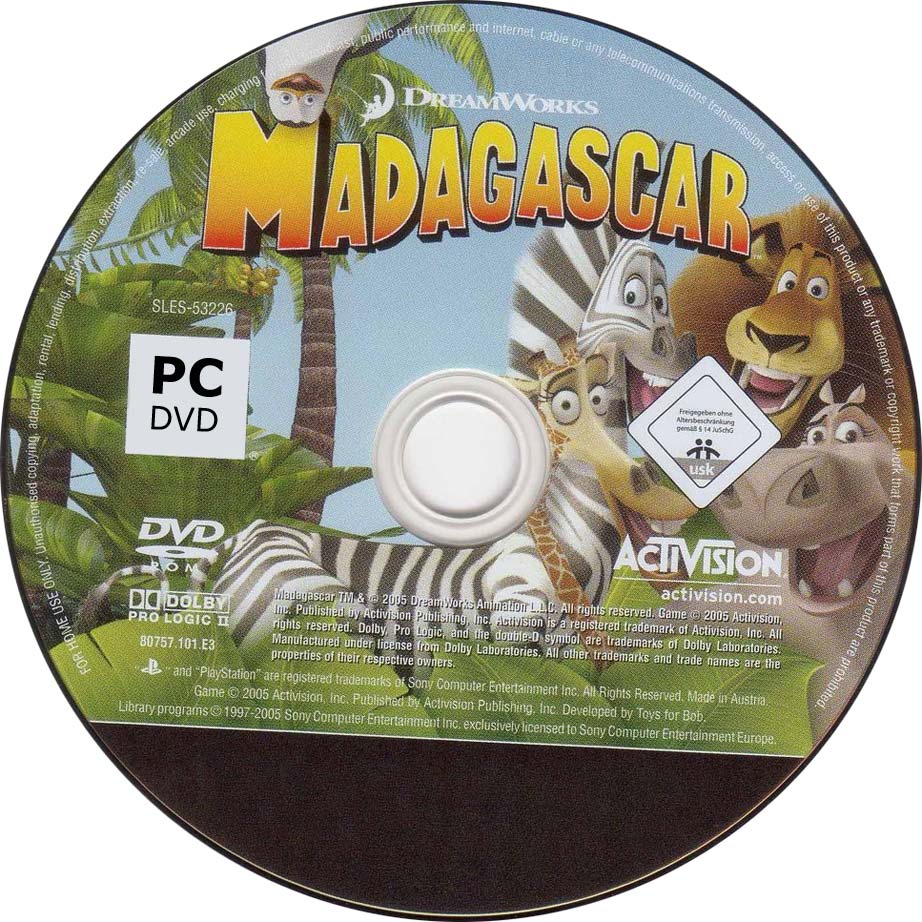 Madagascar - CD obal