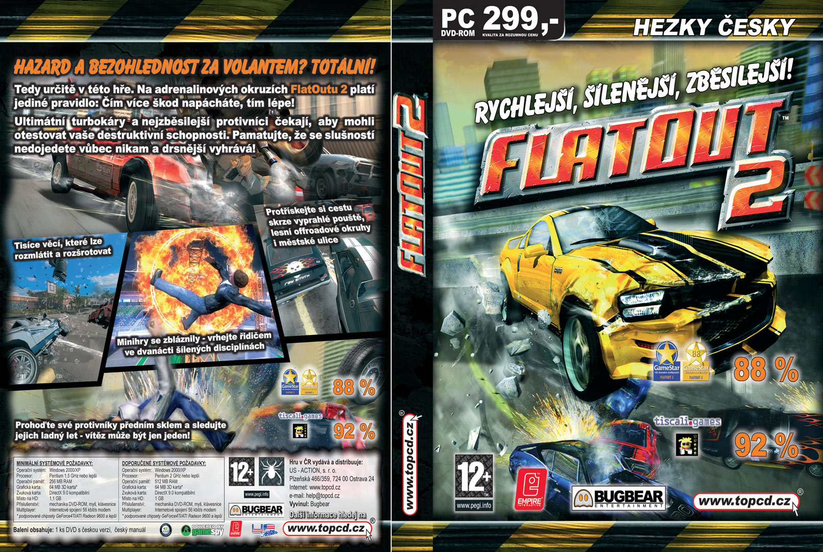 FlatOut 2 - DVD obal 2