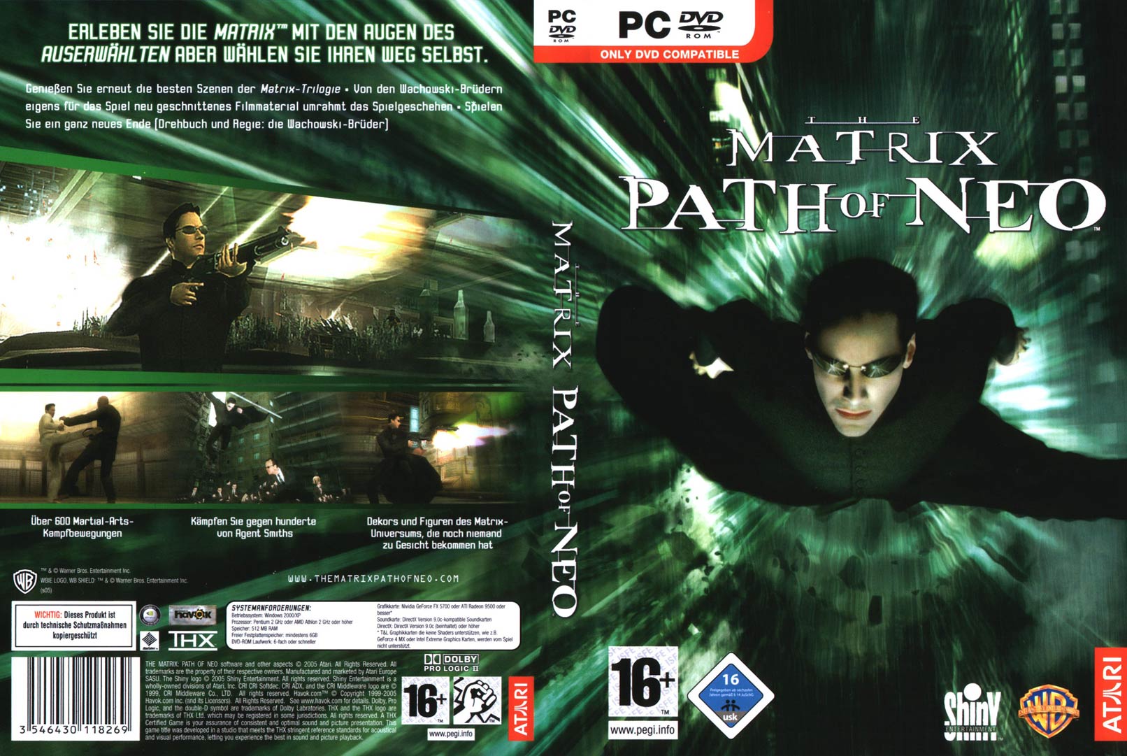 The Matrix: Path of Neo - DVD obal
