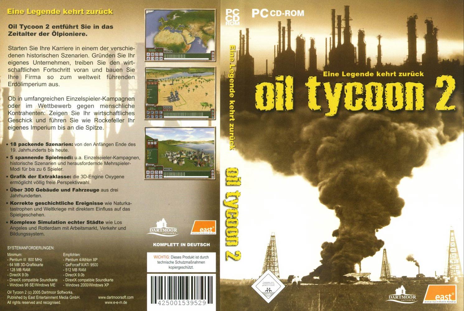 Oil Tycoon 2 - DVD obal