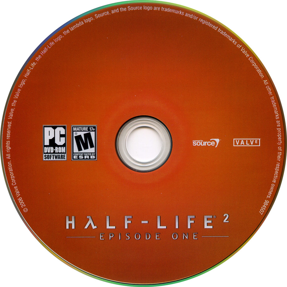 Half-Life 2: Episode One - CD obal