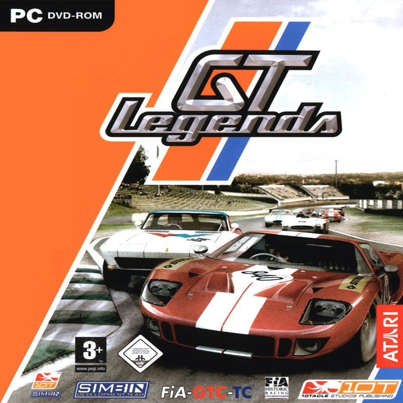 GT Legends - predn CD obal