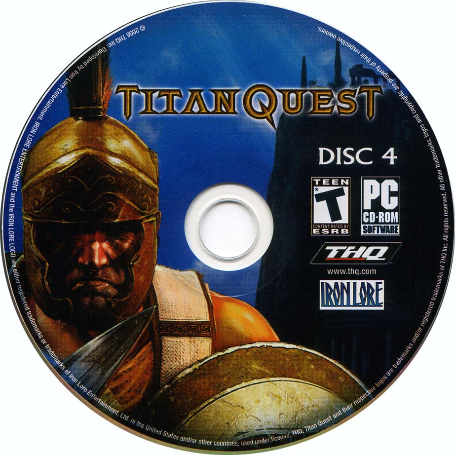Titan Quest - CD obal 4