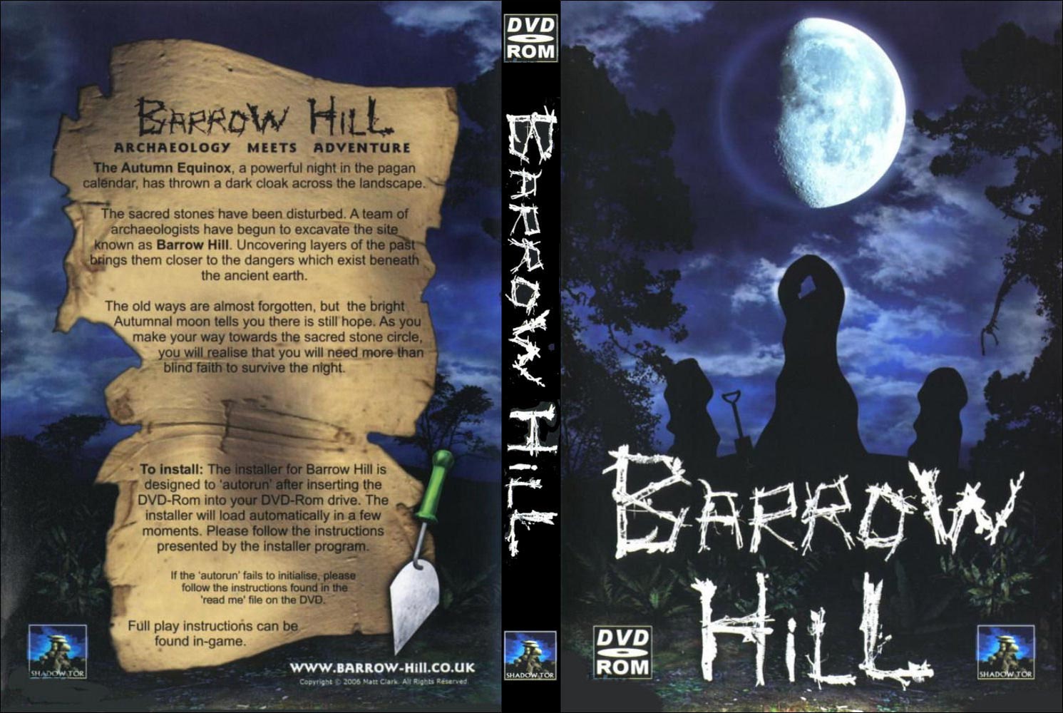 Barrow Hill: Curse of the Ancient Circle - DVD obal