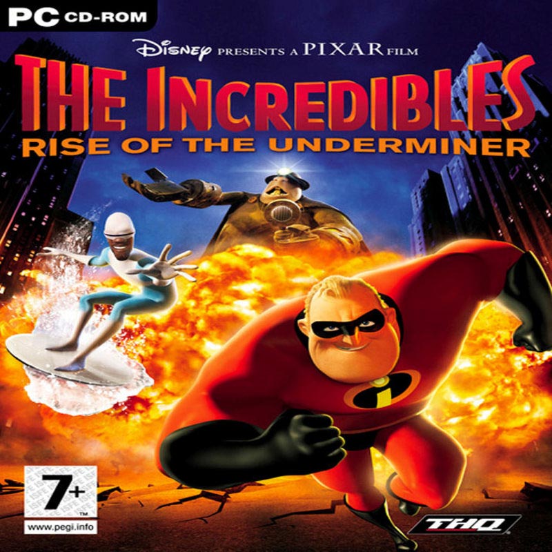 The Incredibles: Rise of the Underminer - predn CD obal