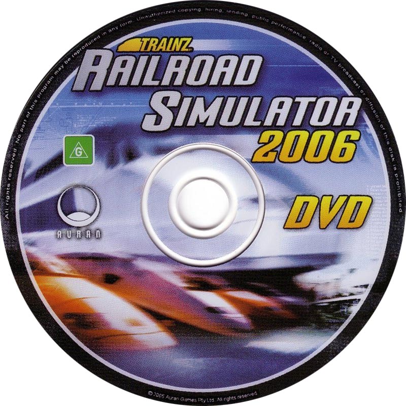 Trainz Railroad Simulator 2006 - CD obal