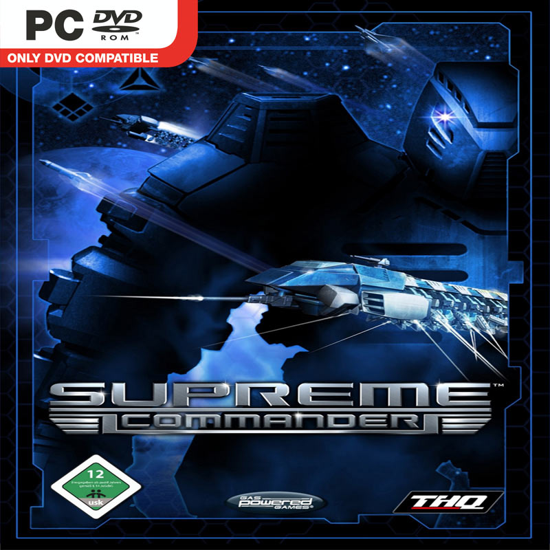 Supreme Commander - predn CD obal 2