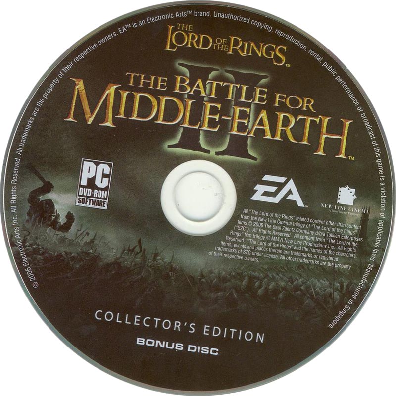 Lord of the Rings: The Battle For Middle-Earth 2 - CD obal 2