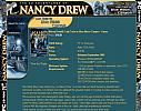 Nancy Drew: Last Train to Blue Moon Canyon - zadný CD obal