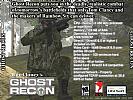 Ghost Recon - zadný CD obal