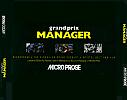 Grand Prix Manager - zadn CD obal