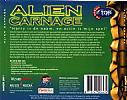 Alien Carnage - zadn CD obal