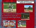 High Heat Major League Baseball 2002 - zadn CD obal