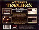 Quake: Aftershock ToolBox - zadn CD obal