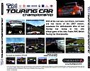 TOCA Touring Car Championship - zadný CD obal