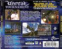 Unreal Tournament - zadn CD obal