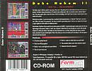 Duke Nukem II - zadný CD obal