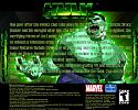 The Hulk - zadný CD obal
