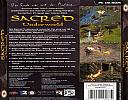 Sacred: Underworld - zadný CD obal