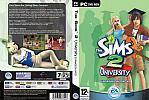 The Sims 2: University - DVD obal