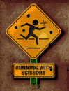 Running With Scissors - logo