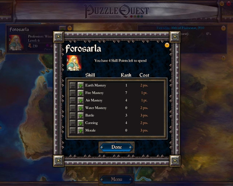 Puzzle Quest: Challenge Of The Warlords - screenshot 3
