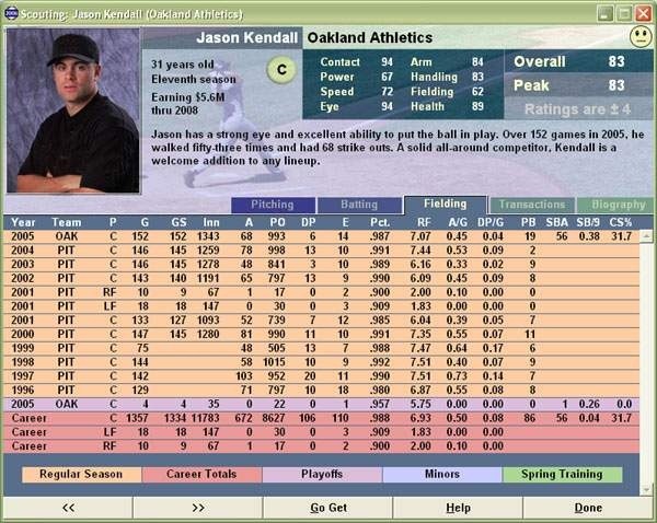 Baseball Mogul 2006 - screenshot 5