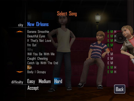 The Naked Brothers Band: The Video Game - screenshot 2
