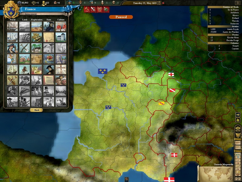 Europa Universalis 3: Complete - screenshot 2