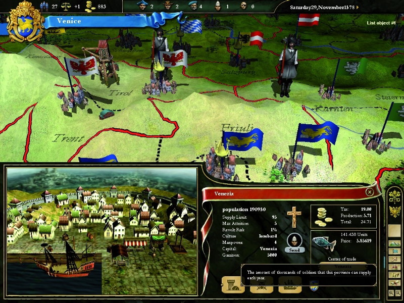 Europa Universalis 3: Complete - screenshot 1