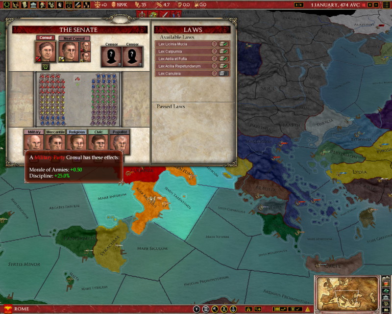 Europa Universalis: Rome - Vae Victis - screenshot 13