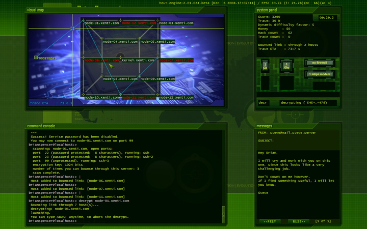 Hacker Evolution: Untold - screenshot 2