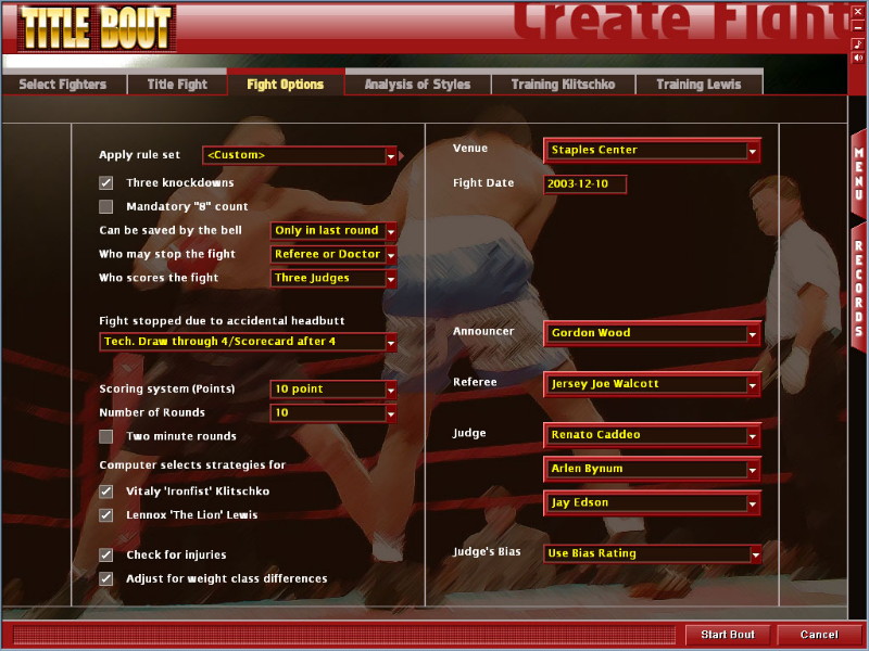 Title Bout Championship Boxing - screenshot 30