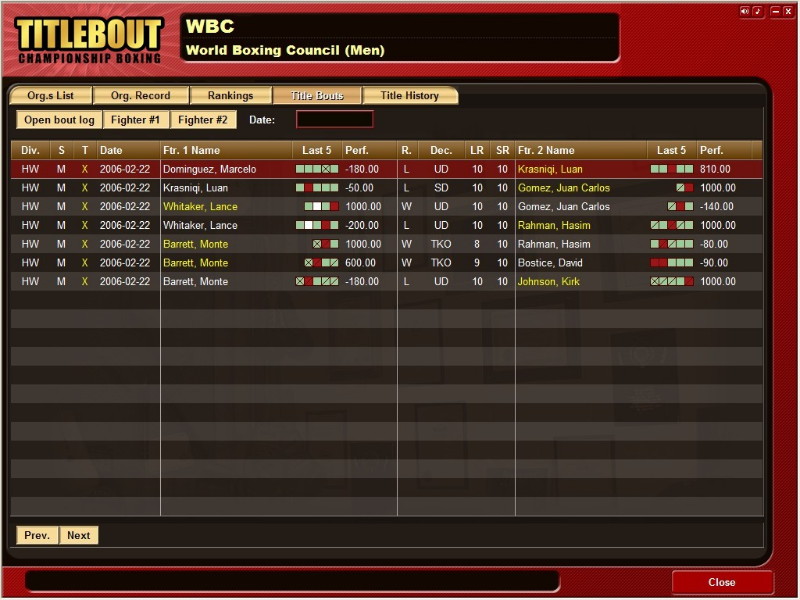 Title Bout Championship Boxing - screenshot 8
