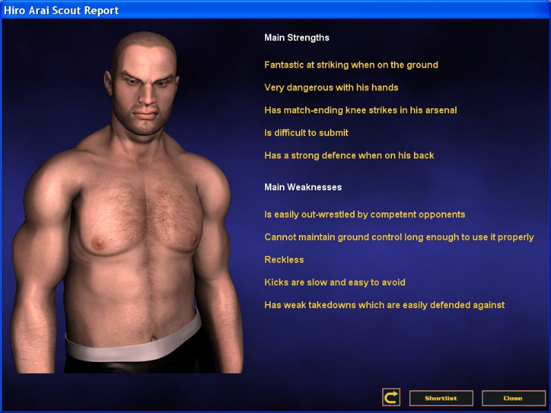 World of Mixed Martial Arts - screenshot 2