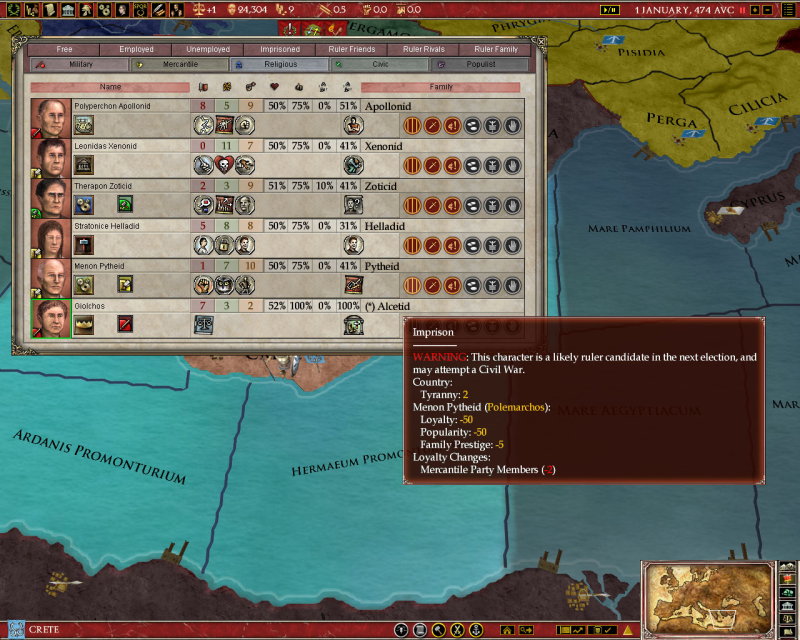 Europa Universalis: Rome Gold - screenshot 91