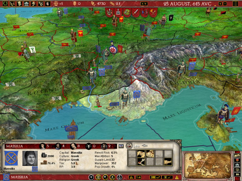 Europa Universalis: Rome Gold - screenshot 41