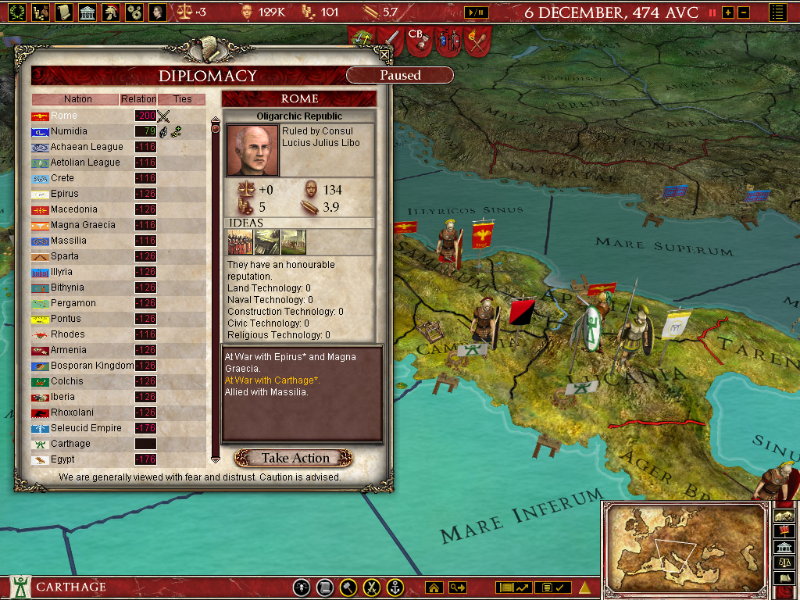 Europa Universalis: Rome Gold - screenshot 33