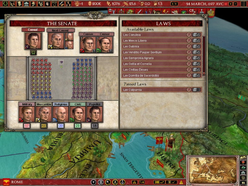 Europa Universalis: Rome Gold - screenshot 13