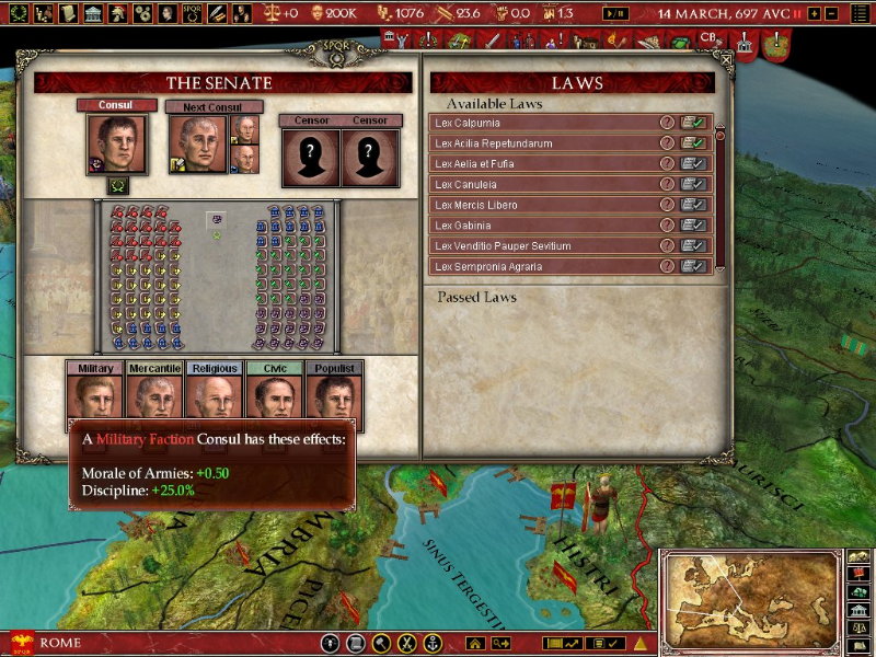 Europa Universalis: Rome Gold - screenshot 11