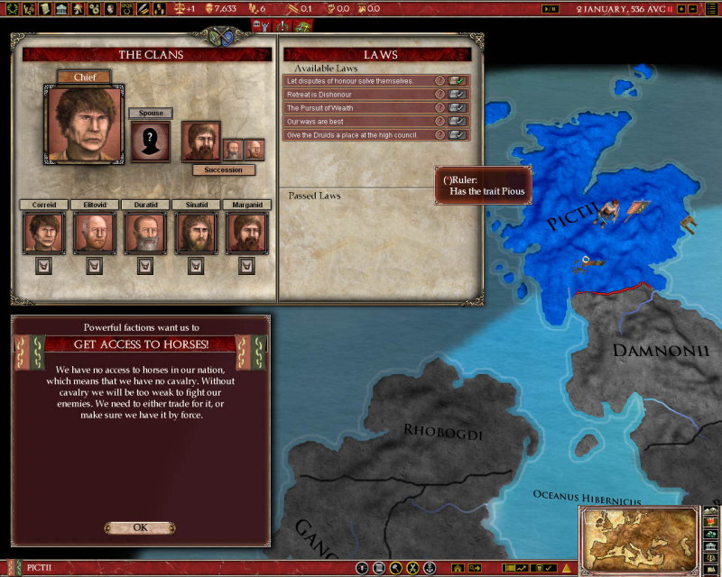Europa Universalis: Rome Gold - screenshot 1