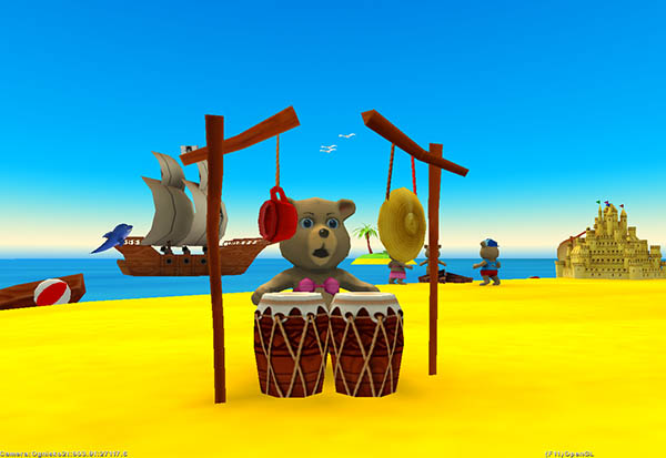Hubert the Teddy Bear: Holiday Island - screenshot 6