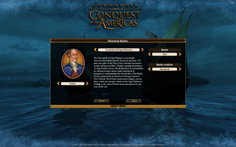 Commander: Conquest of the Americas: Colonial Navy - screenshot 8