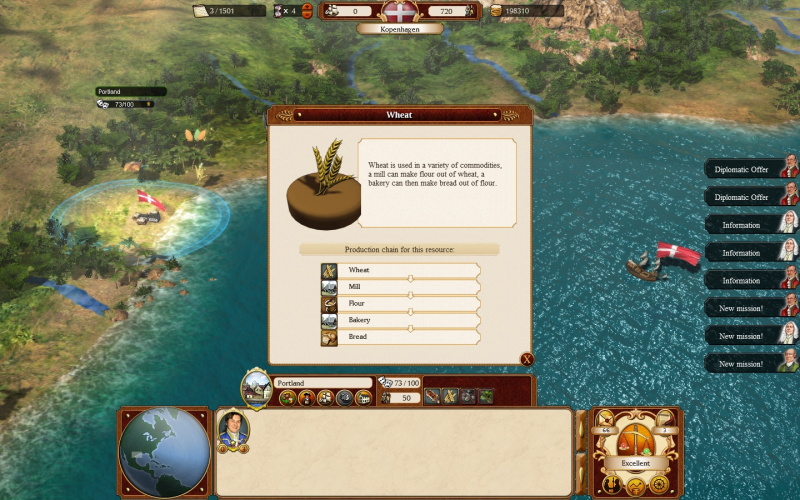 Commander: Conquest of the Americas: Colonial Navy - screenshot 5