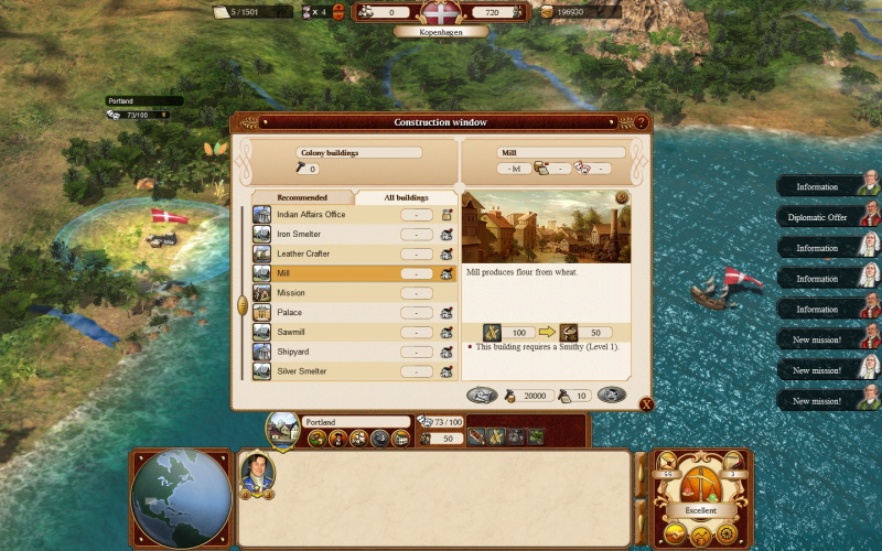Commander: Conquest of the Americas: Colonial Navy - screenshot 4