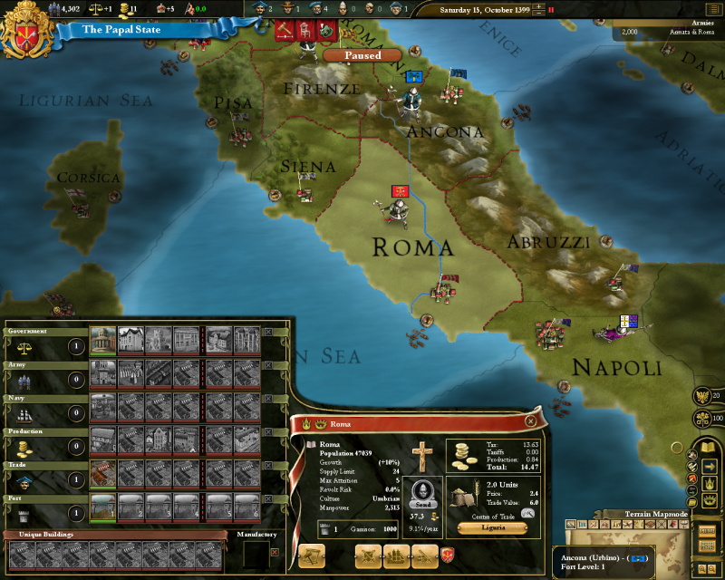 Europa Universalis 3: Chronicles - screenshot 2