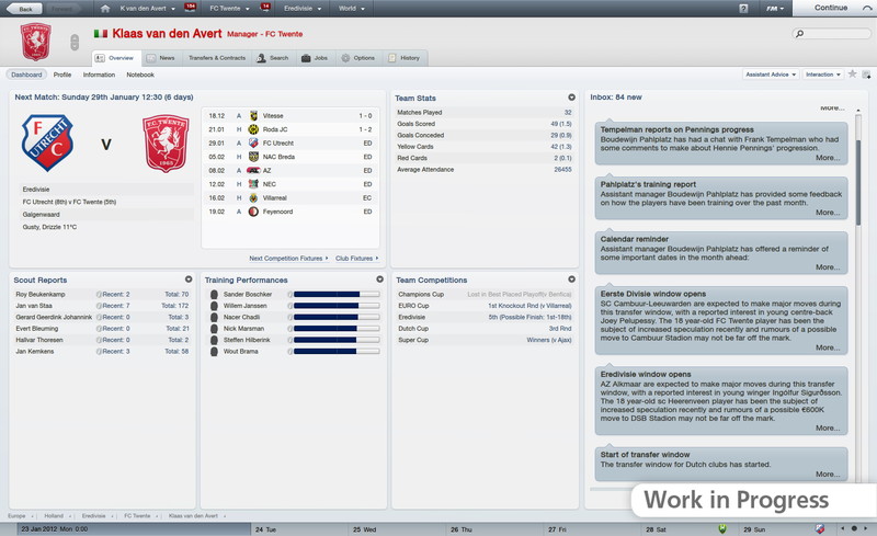 Football Manager 2012 - screenshot 9