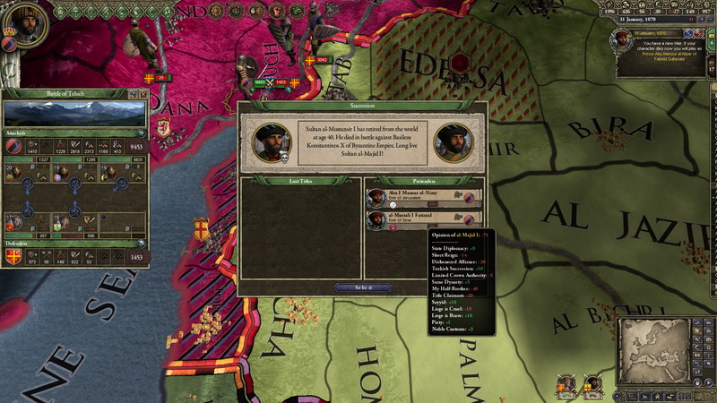 Crusader Kings II: Sword of Islam - screenshot 3