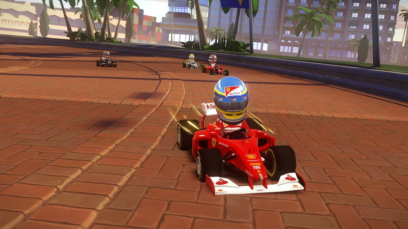 F1 Race Stars: Europe Track DLC - screenshot 1
