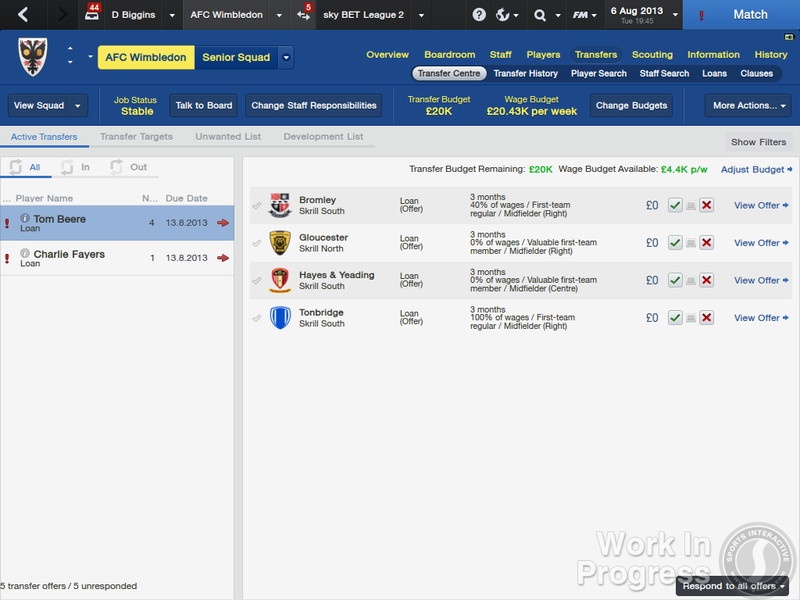 Football Manager 2014 - screenshot 4